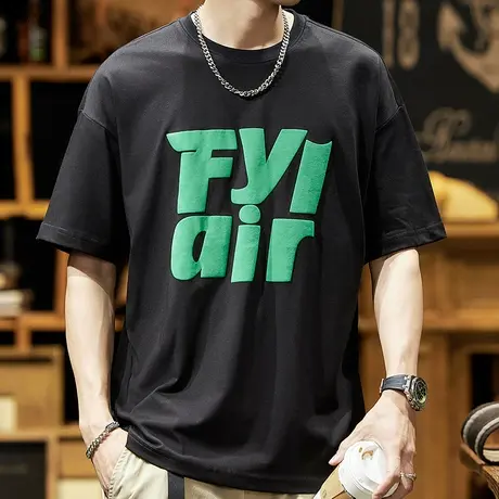 Modi Nick/摩帝尼克潮牌男款T恤夏季男士纯棉潮流短袖t恤潮牌男装商品大图