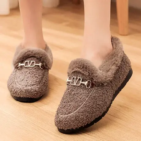 2023棉拖鞋女士新款冬季家居鞋女式棉鞋老奶奶女鞋可以上班穿的鞋商品大图