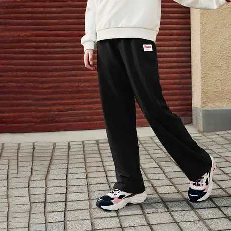 斯凯奇男女童长裤儿童阔腿裤中大童时尚运动舒适裤子休闲百搭弹力商品大图