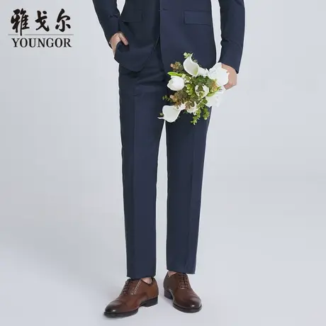 雅戈尔奥莱 商场同款男士西裤秋季新款官方商务休闲长裤男商品大图