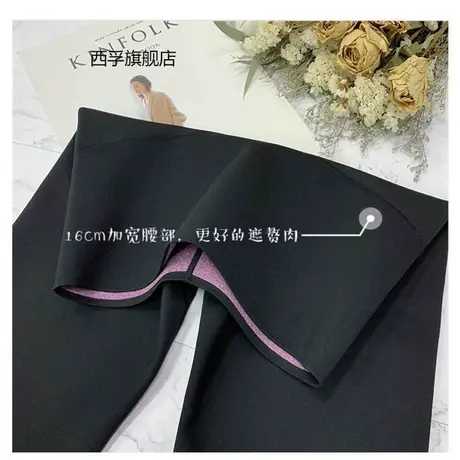 鲨鱼裤女加绒芭比裤加厚打底裤女冬季紧身裤2022秋冬裤子收腹提臀商品大图