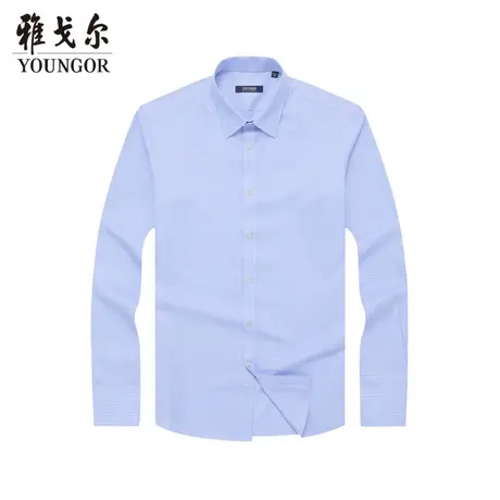 雅戈尔 官方正品 商务休闲男士长袖衬衫商品大图