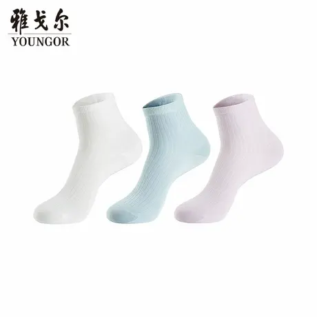 【商场同款】雅戈尔女士四季袜新款官方商务休闲舒适袜子图片