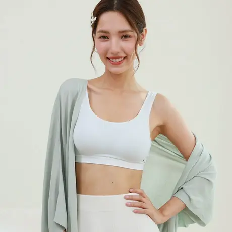 好波少女文胸女学生长绒棉舒适透气带固定杯背扣款文胸内衣HW2532商品大图