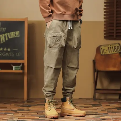 工装裤男款宽松舒适工装裤秋冬季工装裤百搭工装裤子男款宽松长裤商品大图