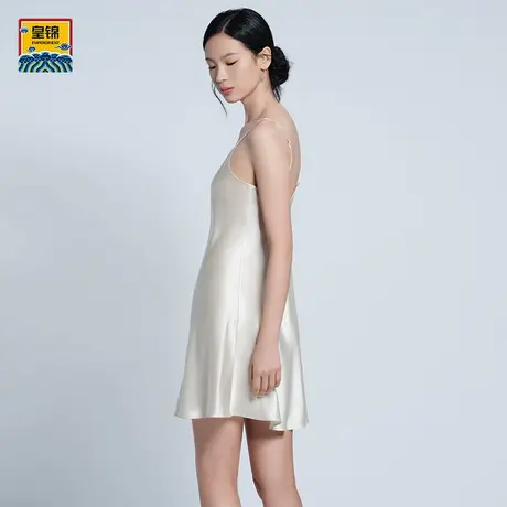 爱慕皇锦睡衣女春夏真丝打底吊带短裙HJ21492商品大图