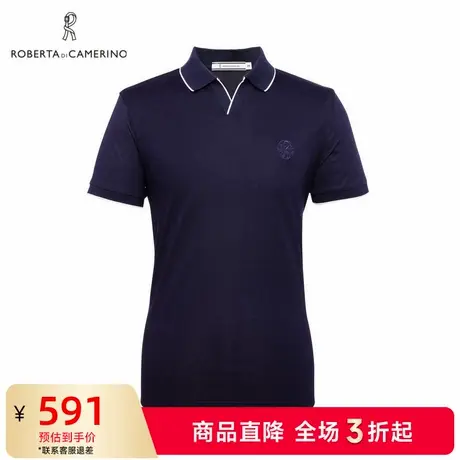 [棉]ROBERTA诺贝达男装男士短袖POLO衫夏季新款商务休闲短袖T恤男图片