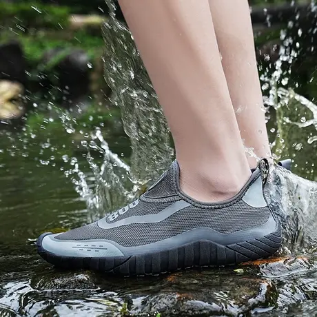 溯溪涉水鞋2023夏季新款雨凉鞋男软底透气情侣登山鞋耐磨防滑鞋35商品大图