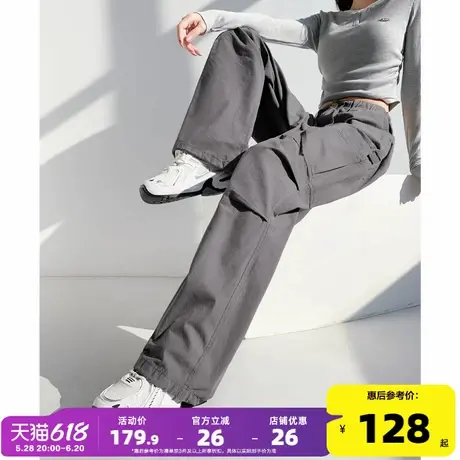 唐狮工装裤女2025秋新款休闲美式大口袋甜酷长裤子显瘦阔腿裤kz商品大图