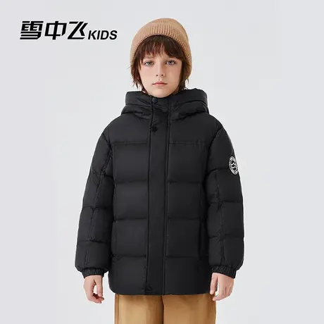 雪中飞kids儿童羽绒服男女童秋冬季新款加厚百搭防寒保暖面包外套商品大图