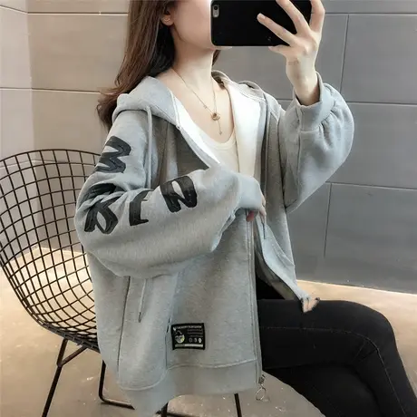 卫衣2024年新款女装韩版春秋季春款春装宽松女士薄款上衣外套爆款图片