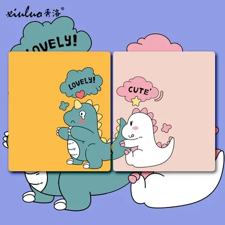 秀洛小恐龙情侣装小众设计感ins潮牌港风夏季短袖男T恤情侣款半袖商品大图