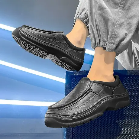 雨鞋男款2023新款厨房防滑胶鞋短筒水鞋大码47户外防水鞋男士雨靴商品大图