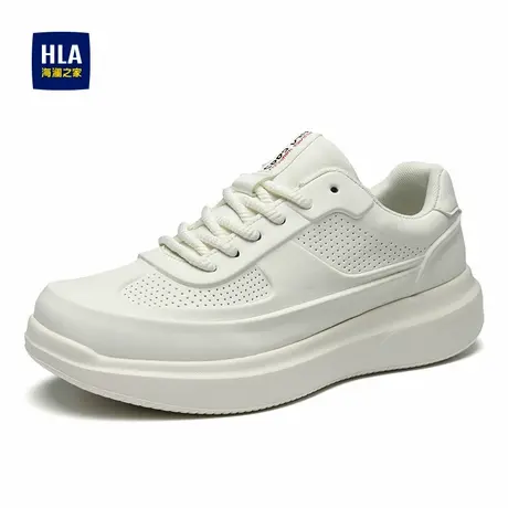 HLA/海澜之家男鞋新款春秋潮流百搭增高运动鞋厚底耐磨户外休闲鞋商品大图