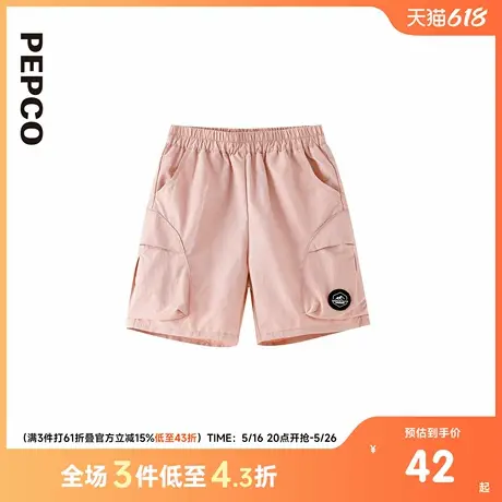 小猪班纳童装2025夏装新款儿童短裤中大童女童裤子女孩休闲裤夏季图片