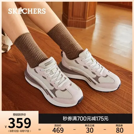 Skechers斯凯奇夏女鞋复古休闲鞋经典透气运动鞋厚底阿甘鞋德训鞋商品大图