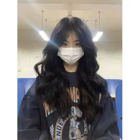 超火cec微胖大码套头卫衣女美式复古秋季薄款外套遮肚显瘦上衣ins商品大图