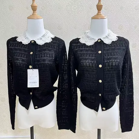 两件套！重工羊毛 定制款针织开衫吊带套装商品大图