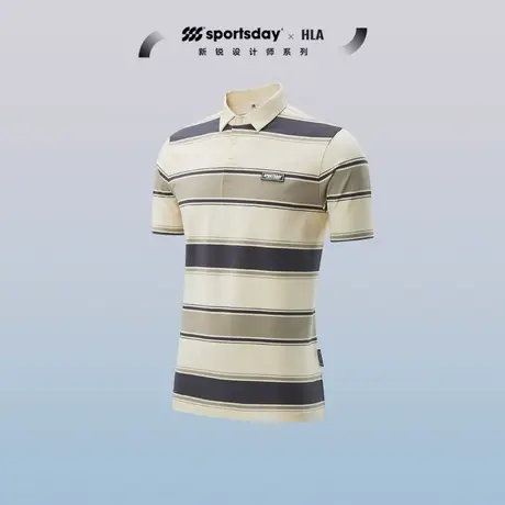 HLA/海澜之家sportsday潮流马术运动系列Polo24春夏新凉感短袖男图片