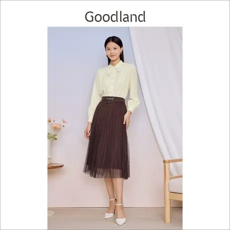 【百亿补贴官方直播】音儿美地女装新款衬衫商品大图