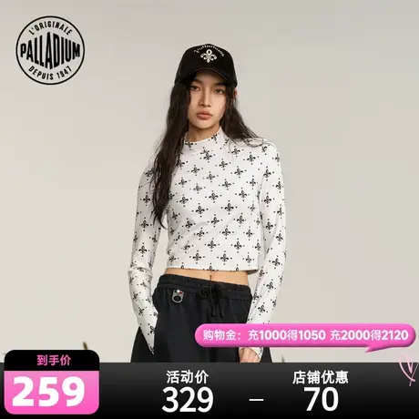 PALLADIUM帕拉丁上衣时尚潮流百搭女士圆领长袖T恤198954图片