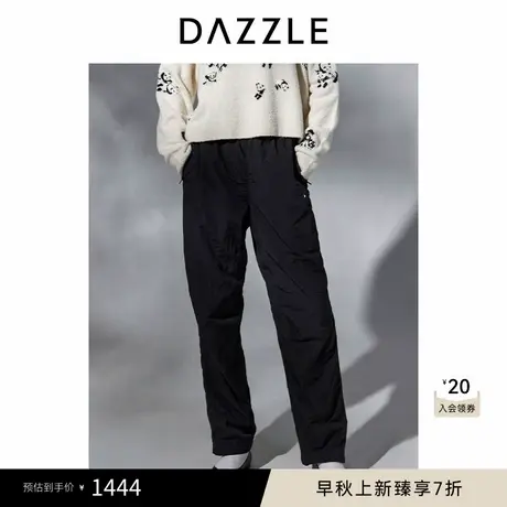 DAZZLE地素 裤子2024冬季新款长裤图片