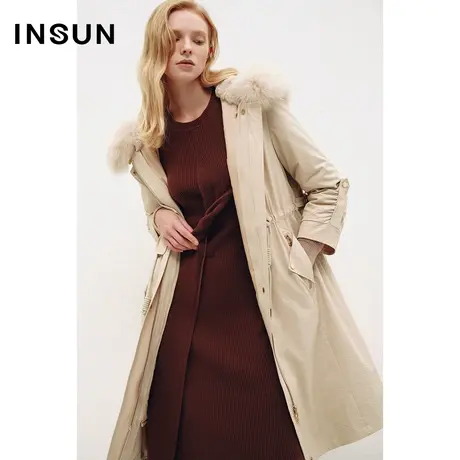 COVER冬季层次肌理感轻薄两穿派克服商品大图