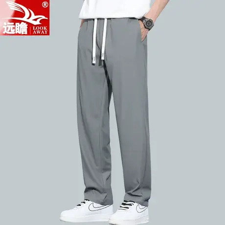 夏天休闲裤男夏季薄款男士宽松直筒男裤超薄运动长裤大码裤子男款商品大图