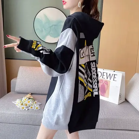 卫衣2023年新款女装韩版秋冬季秋款秋装宽松女士加绒外套爆款上衣图片