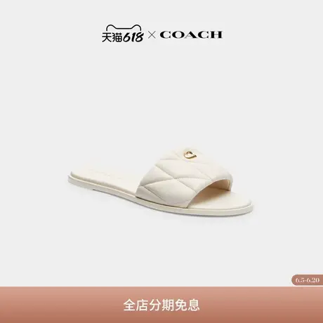 COACH/蔻驰女士绗缝HOLLY凉鞋商品大图