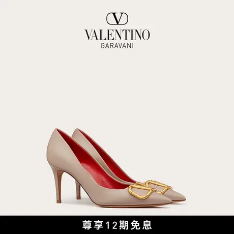 【12期免息】华伦天奴VALENTINO女士 VLOGO SIGNATURE 高跟鞋商品大图