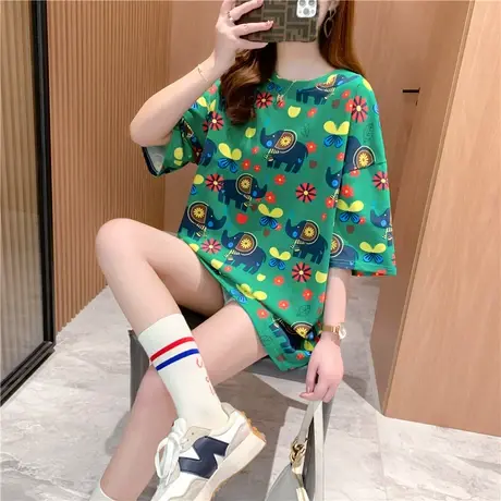 欧洲站2023年新款早春夏季小众设计感正肩短袖T恤女装欧货上衣潮商品大图