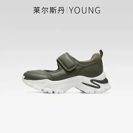 莱尔斯丹2023秋季新款Y系列时尚低帮休闲厚底玛丽珍女鞋4T58405商品大图
