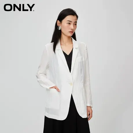 ONLY2023年夏季新款气质通勤风轻薄宽松西服外套女|123308003商品大图