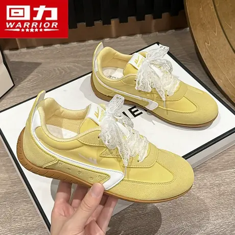 回力德训鞋初中生2025新款复古阿甘鞋女运动健身房专用休闲鞋子女图片