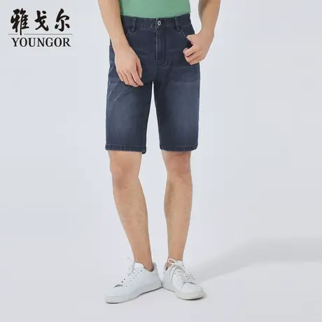 雅戈尔奥莱 商场同款男士短裤新款官方商务休闲短裤男商品大图