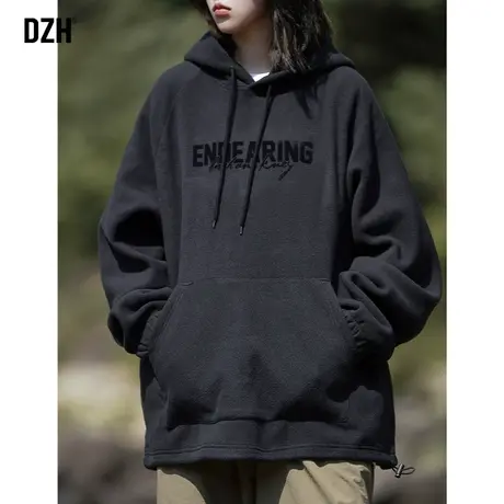 男女同款重磅卫衣男连帽秋冬潮牌外套男生2023新款男款帽衫打底衫图片