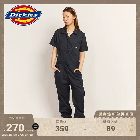 Dickies  工装 女式连体裤 休闲连体装连身裤商品大图