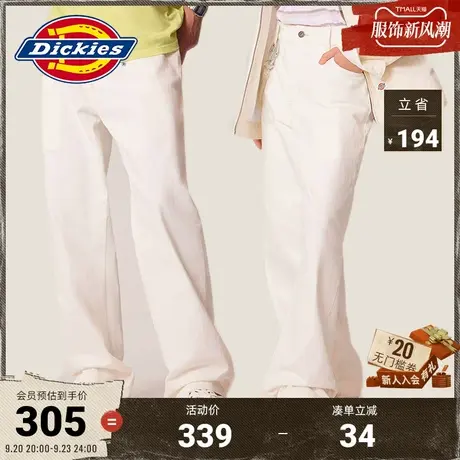 Dickies商场同款 23新品工装灵感秋冬男女同款牛仔长裤图片