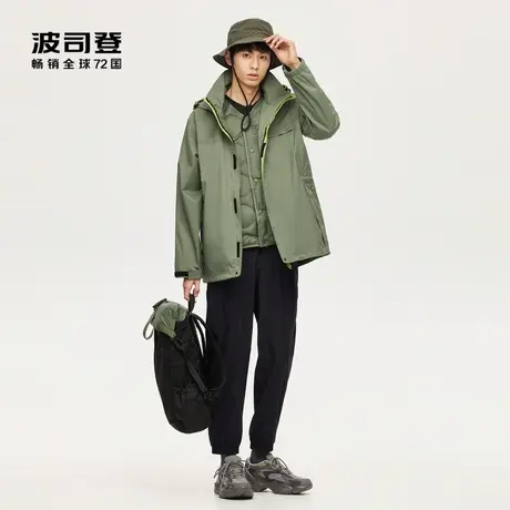 波司登秋季男宽松设计感高透气户外多场景外套商品大图