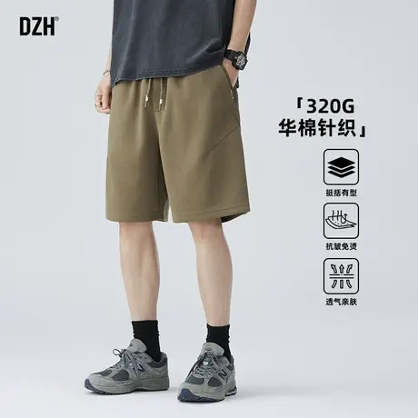 男士日系复古短裤男款夏季工装五分裤重磅裤子半截裤2025新款男裤商品大图