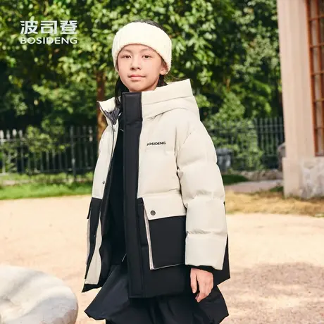 【清仓福袋】波司登女士短款羽绒服宽松简约百搭冬季外套商品大图
