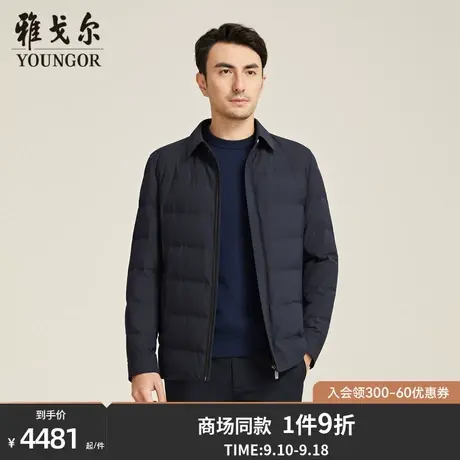 【商场同款】雅戈尔男士羽绒服秋冬新款官方商务休闲羽绒服S3873图片