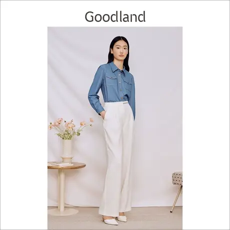 【百亿补贴官方直播】音儿美地女装新款衬衫商品大图