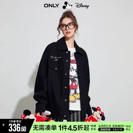 ONLY秋季迪士尼米奇DISNEY联名款牛仔外套女|123154022图片