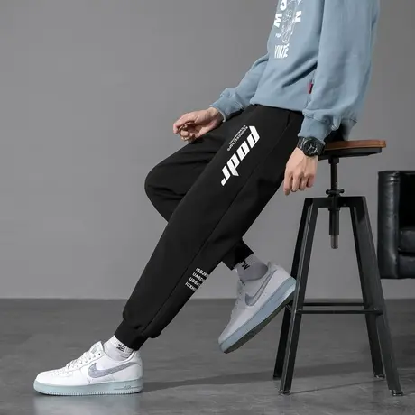 春秋季运动长裤12岁男孩13初中学生14潮流帅气休闲裤子15大童卫裤商品大图