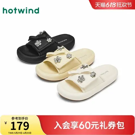 热风外穿凉拖女款2025年夏季新款厚底百搭一字拖温柔时装拖鞋女鞋商品大图