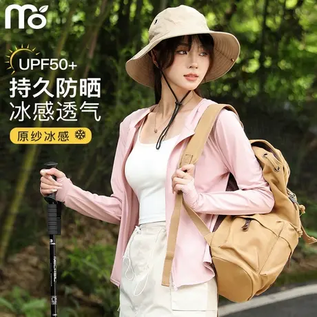 冰丝防晒衣女2025新款防紫外线夏季薄款瑜伽服修身女士户外短外套商品大图