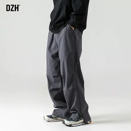 男士美式冲锋裤男潮户外裤子男款伞兵裤秋冬男裤工装裤长裤运动裤商品大图