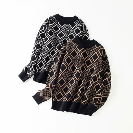 秋冬保暖毛衣中青年加绒长袖打底衫休闲男士内搭圆领卫衣男上衣商品大图